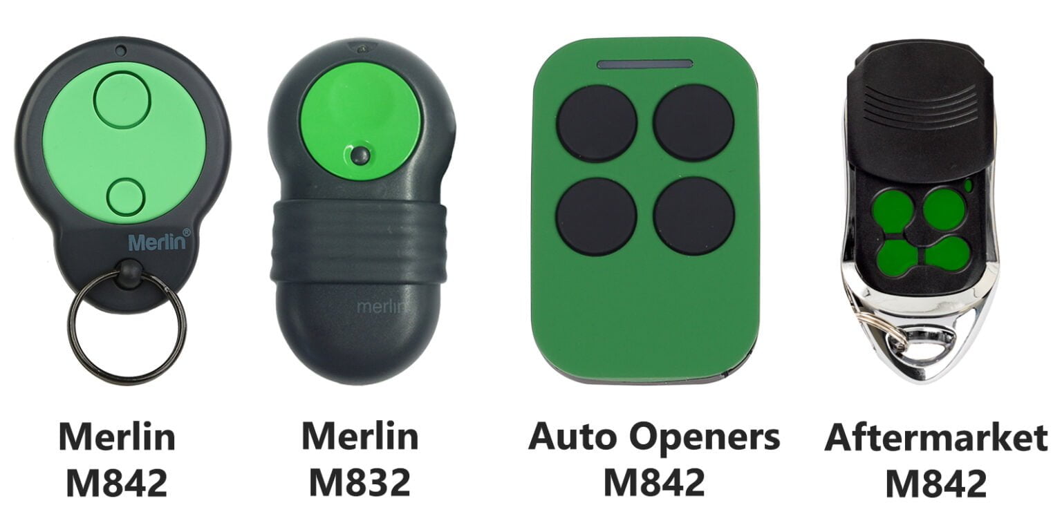 How To Program Merlin M842 Remote | National Garage Remotes
