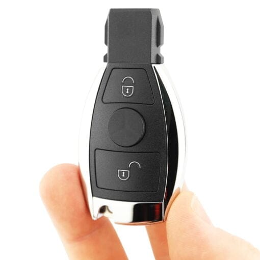 Mercedes Benz 1997-2014 2 Button Car Key Replacement - Image 3