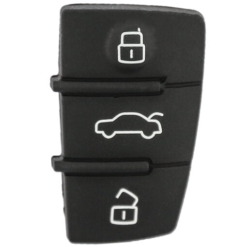 Audi 3 Button Replacement Car Key Button Pad - Image 4