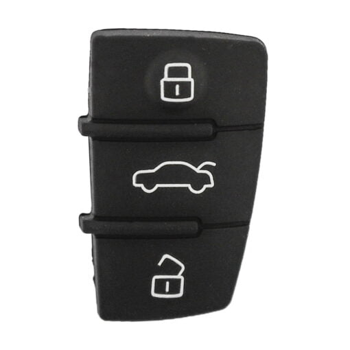 Audi 3 Button Replacement Car Key Button Pad - Image 7