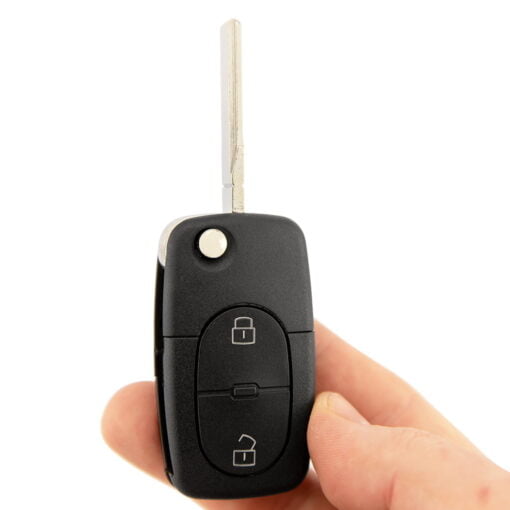 Audi 2 Button A2 A3 A4 A6 A8 Replacement Car Key - Image 5