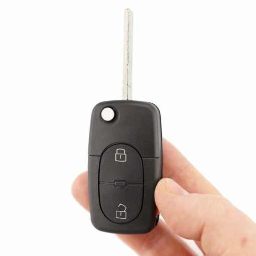 Audi 3 Button A2 A3 A4 A6 A8 Replacement Car Key - Image 4