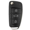 Audi 3 Button A2 A3 A4 A6 A8 Replacement Car Key