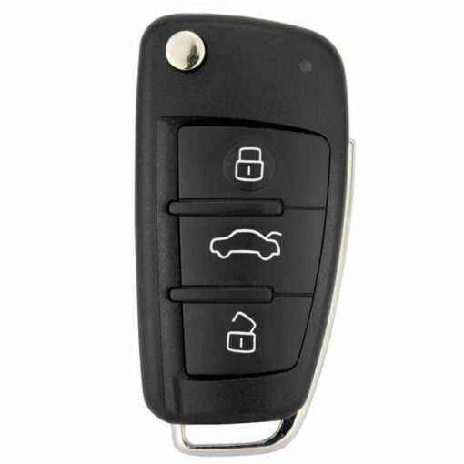 Audi 3 Button A2 A3 A4 A6 A8 Replacement Car Key - Image 2