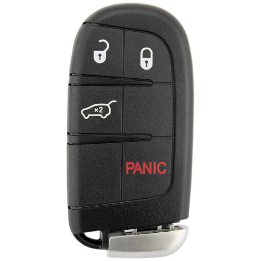 Jeep / Chrysler / Dodge Four Button Premium Car Key Replacement - Image 3