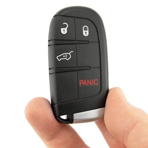 Jeep / Chrysler / Dodge Four Button Premium Car Key Replacement - Image 5