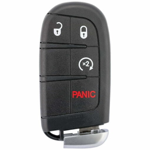 Jeep / Chrysler / Dodge 4 Button Premium Car Key Replacement - Image 3