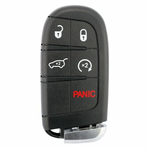 Jeep / Chrysler / Dodge 5 Button Premium Car Key Replacement - Image 3