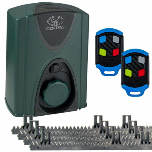 Centsys Centurion D2 Turbo 240V Automatic Slide Gate Motor + 4m Gate Racking