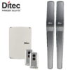 Ditec 2PWR 25H Dual Swing Gate Motor Kit