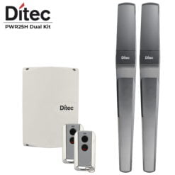 Ditec 2PWR 25H Dual Swing Gate Motor Kit