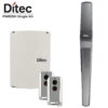 Ditec 1PWR 25H Single Swing Gate Motor Kit