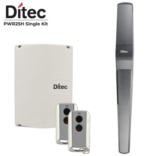 Ditec 1PWR 25H Single Swing Gate Motor Kit
