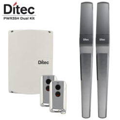 Ditec 2PWR 35H Dual Swing Gate Motor Kit