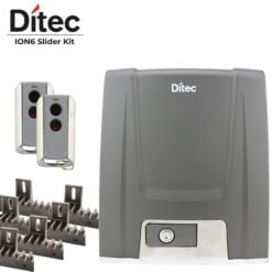 Ditec ION6 Sliding Gate Motor Kit - 600Kg / 20m