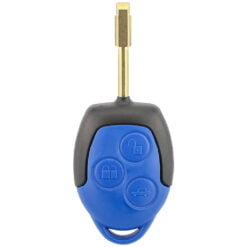 Ford Three Button Blue Car Key Replacement for Ford Transit Van 2006 - 2014
