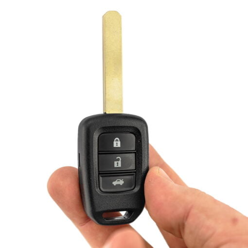 Honda Three Button Car Key Replacement for CR-V, HR-V, Accord, Civic - Image 3