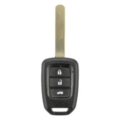 Honda Three Button Car Key Replacement for CR-V, HR-V, Accord, Civic