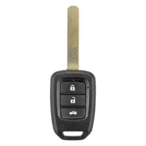 Honda Three Button Car Key Replacement for CR-V, HR-V, Accord, Civic