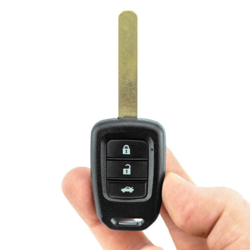 Honda Three Button Car Key Replacement for CR-V, HR-V, Accord, Civic - Image 5