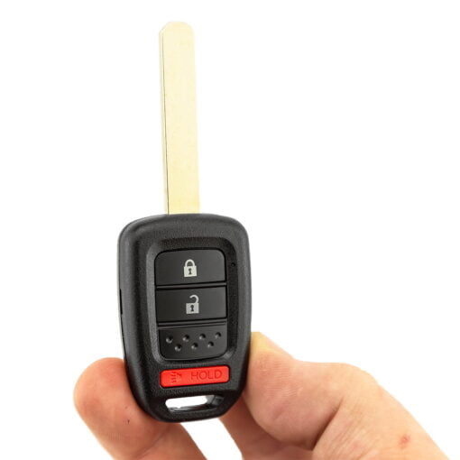 Honda Three Button Car Key Replacement for Accord, CR-V, HR-V, Civic - Image 4