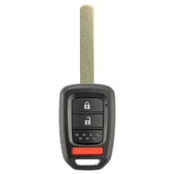 Honda Three Button Car Key Replacement for Accord, CR-V, HR-V, Civic