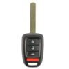 Honda Four Button Car Key Replacement for CR-V, HR-V, Accord, Civic