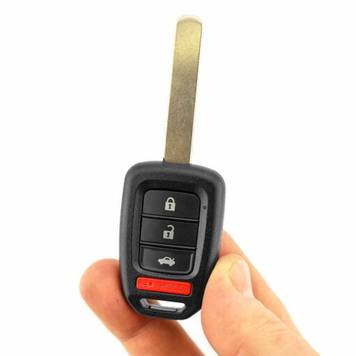 Honda Four Button Car Key Replacement for CR-V, HR-V, Accord, Civic - Image 8