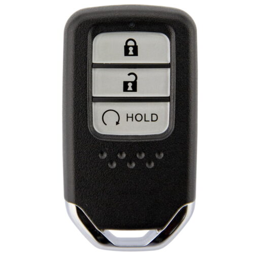 Honda 3 Button Smart Car Key Replacement for Accord, Fit, Civic, Crosstour, Odyssey
