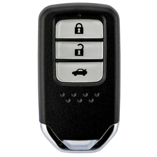 Honda 3 Button Smart Car Key Replacement for Accord, Civic, Fit, Crosstour, Odyssey