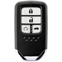 Honda 4 Button Smart Car Key Replacement for Accord, Civic, Fit, Crosstour, Odyssey