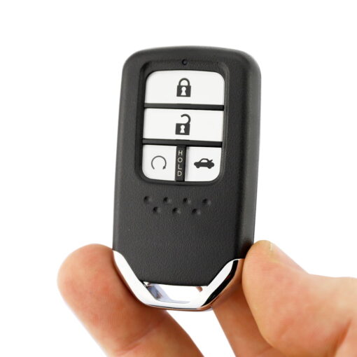 Honda 4 Button Smart Car Key Replacement for Accord, Civic, Fit, Crosstour, Odyssey - Image 3