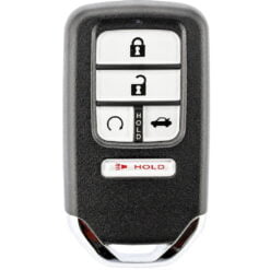 Honda 5 Button Smart Car Key Replacement for Accord, Civic, Fit, Crosstour, Odyssey