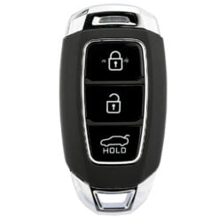 Hyundai 3 Button Smart Car Key Replacement for Elatra, Kona, Veloster