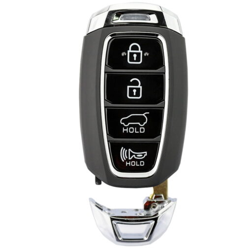 Hyundai 4 Button Smart Car Key Replacement for Elatra, Kona, Veloster - Image 6