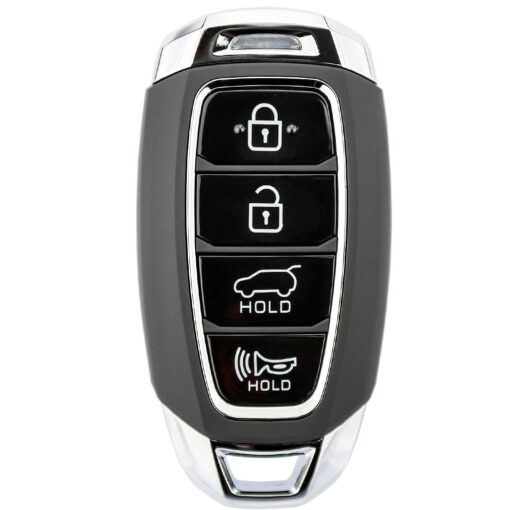 Hyundai 4 Button Smart Car Key Replacement for Elatra, Kona, Veloster