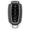 Hyundai 5 Button Smart Car Key Replacement for Elatra, Kona, Veloster