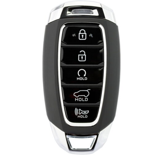Hyundai 5 Button Smart Car Key Replacement for Elatra, Kona, Veloster