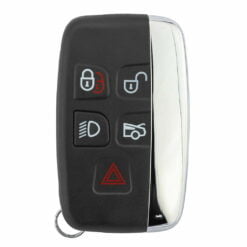 Jaguar Five Button Car Key Replacement for XE, XF, XJ