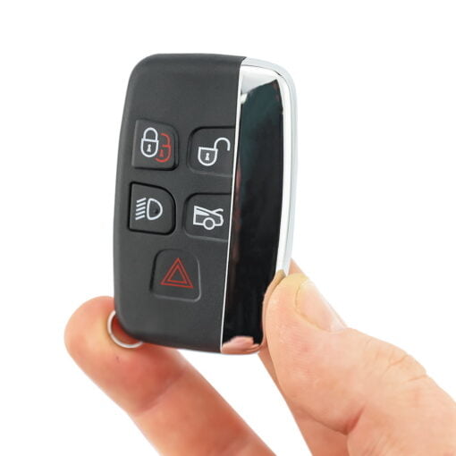 Jaguar Five Button Car Key Replacement for XE, XF, XJ - Image 3