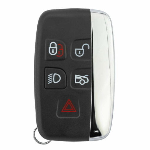 Jaguar Five Button Car Key Replacement for XE, XF, XJ