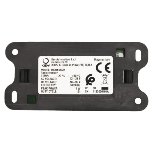Key Automation 900RXM23Y Dual Channel Receiver for SUB Remotes