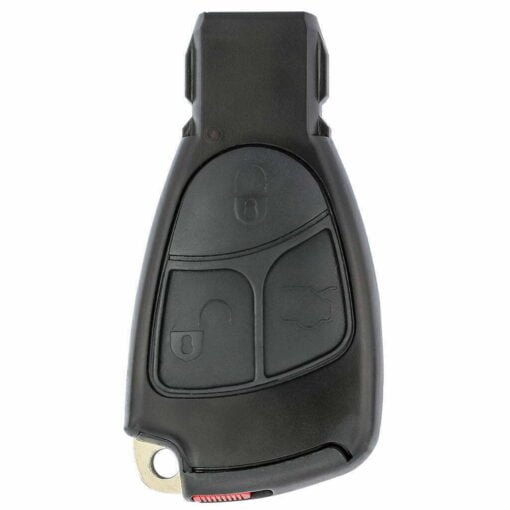 Mercedes Benz Three Button Car Key Replacement for B, C, CL, CLK, CLS, E, ML, S, SLK Class