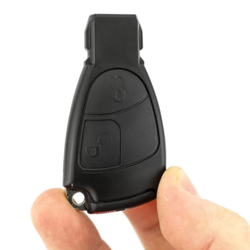 Mercedes Benz Two Button Car Key Replacement for B, C, CL, CLK, CLS, E, ML, S, SLK Class - Image 3