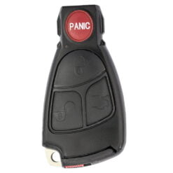 Mercedes Benz Four Button Car Key Replacement for B, C, CL, CLK, CLS, E, ML, S, SLK Class