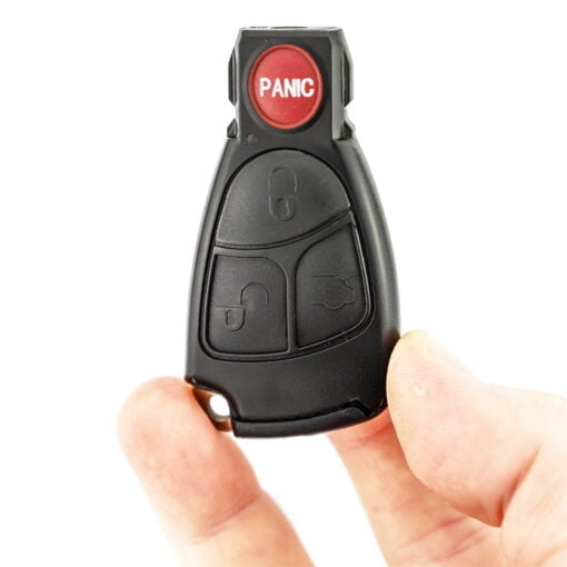 Mercedes Benz Four Button Car Key Replacement for B, C, CL, CLK, CLS, E, ML, S, SLK Class - Image 3