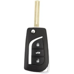 Toyota 3 Button Replacement TOY48 Car Key Suit Corolla, Camry, RAV4
