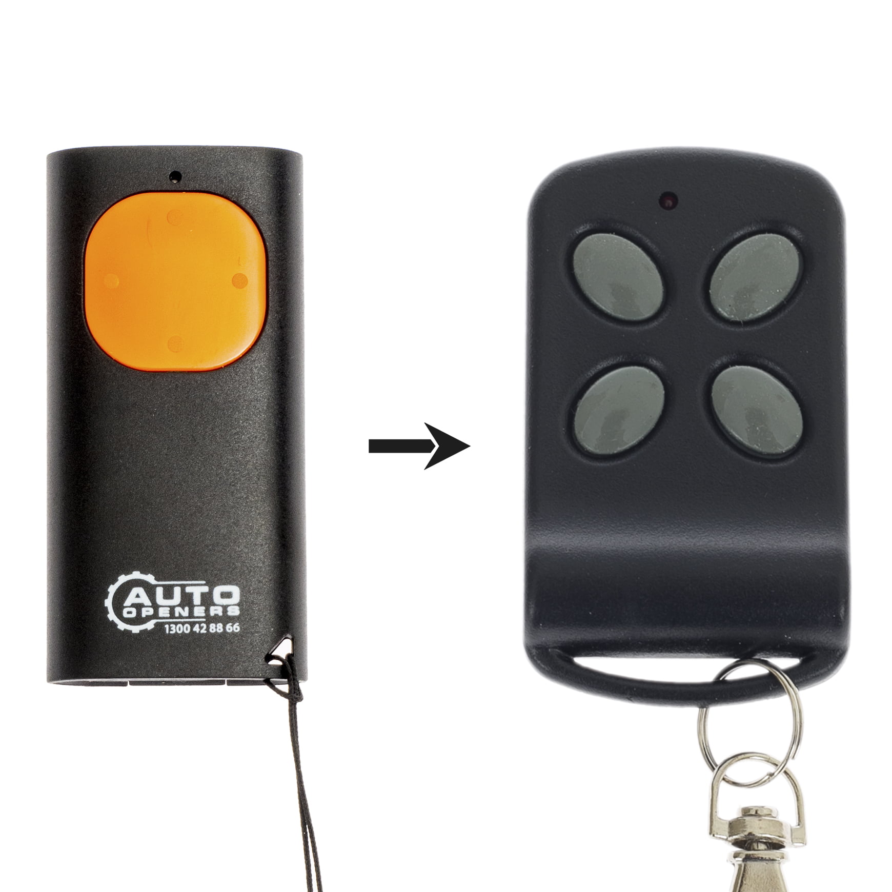 Auto Openers Old Style Orange Remote Control Replacement