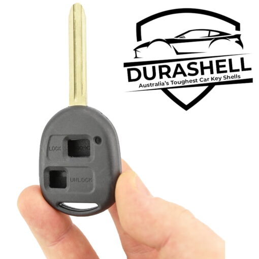 Toyota Dura Shell 2 Button Lock / Unlock TOY43 Replacement Car Key Case - Image 4