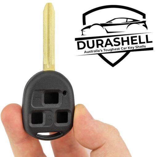 Toyota Dura Shell 3 Button TOY43 Replacement Car Key Case - Image 4